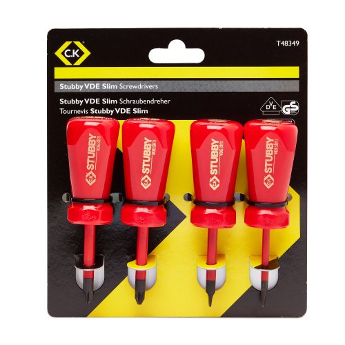 CK T48349 4 Piece Stubby Screwdriver Set